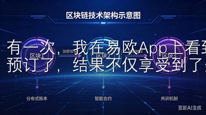 有一次，我在易欧App上看到一家餐厅有折扣优惠，我就立刻预订了，结果不仅享受到了美味的食物，还省了一笔钱。