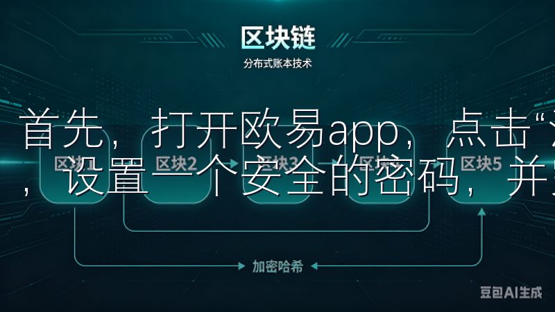 首先，打开欧易app，点击“注册”按钮，输入你的邮箱地址，设置一个安全的密码，并完成邮箱验证。