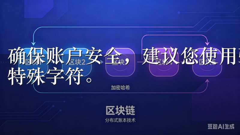 确保账户安全，建议您使用强密码，密码应包含字母、数字以及特殊字符。