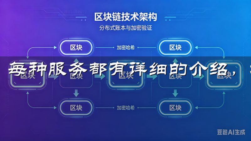 每种服务都有详细的介绍,方便用户进行选择和决策。
