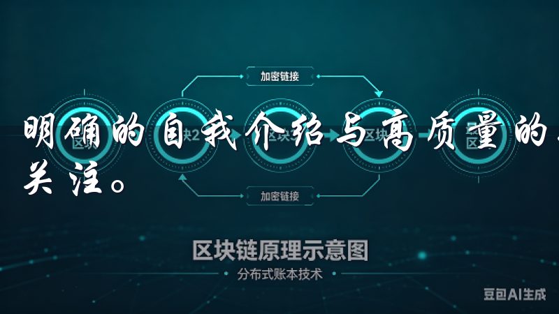 明确的自我介绍与高质量的头像，有助于获取其他用户的信任与关注。