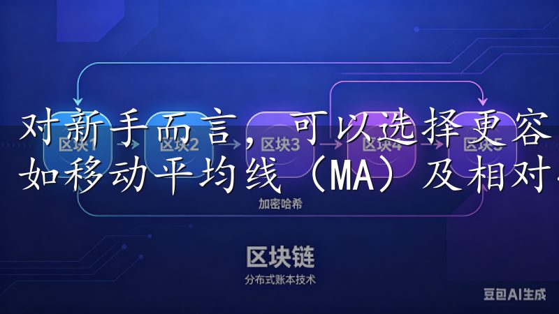 对新手而言，可以选择更容易理解的技术指标进行辅助决策，例如移动平均线（MA）及相对强弱指数（RSI）。