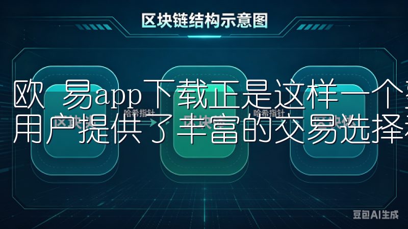 欧 易app下载正是这样一个整合多个金融服务的平台，它为用户提供了丰富的交易选择和卓越的用户体验。