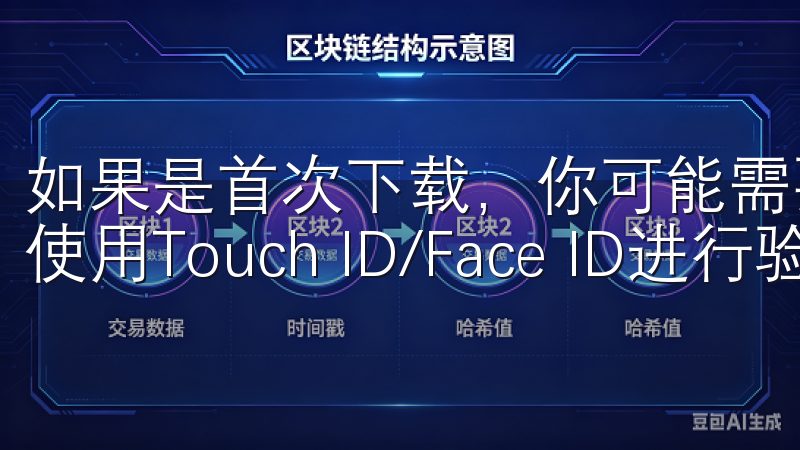 如果是首次下载，你可能需要输入你的Apple ID密码或使用Touch ID/Face ID进行验证。
