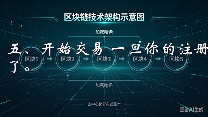 五、开始交易 一旦你的注册和验证都完成，你就可以开始交易了。