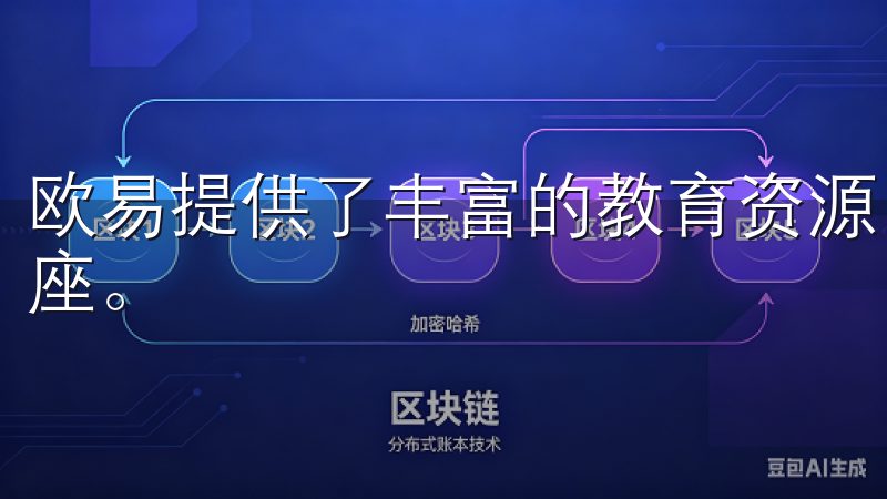 欧易提供了丰富的教育资源，包括交易教程、市场分析和专家讲座。