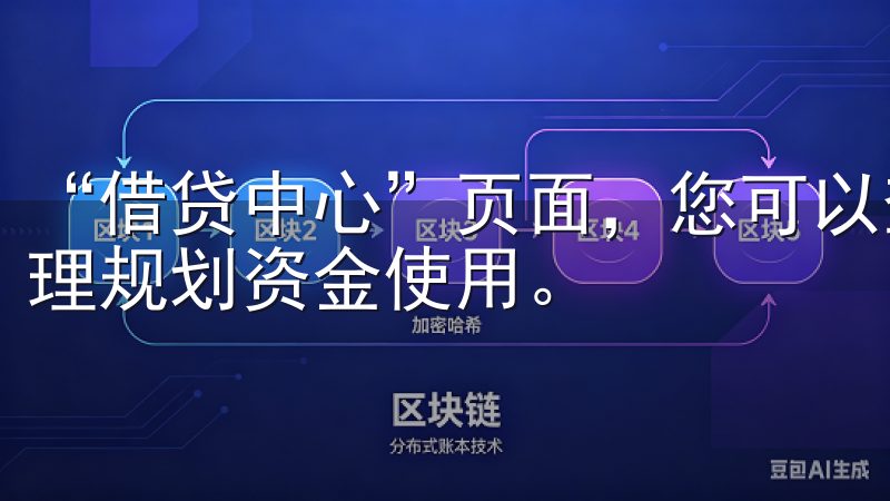 “借贷中心”页面，您可以查看当前的借贷利率和可借额度，合理规划资金使用。