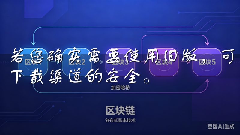 若您确实需要使用旧版，可以在应用市场中寻找，但一定要确保下载渠道的安全。