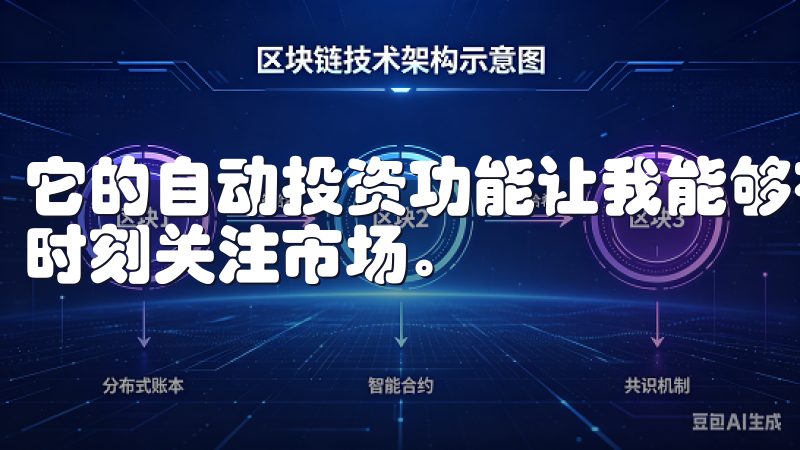 它的自动投资功能让我能够在工作之余自动进行投资，而不需要时刻关注市场。