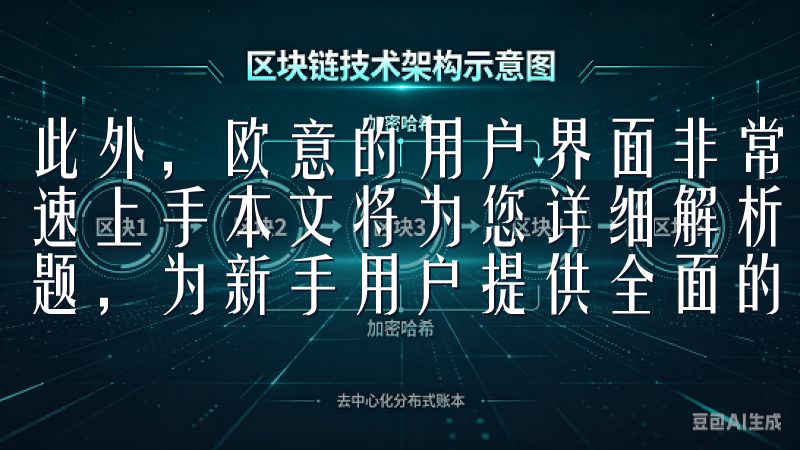 此外，欧意的用户界面非常友好，即使是像我这样的新手也能迅速上手本文将为您详细解析注册流程、安全注意事项以及常见问题，为新手用户提供全面的指导。