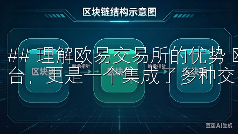 ## 理解欧易交易所的优势 欧易交易所不仅仅是一个交易平台，更是一个集成了多种交易工具和功能的生态系统。