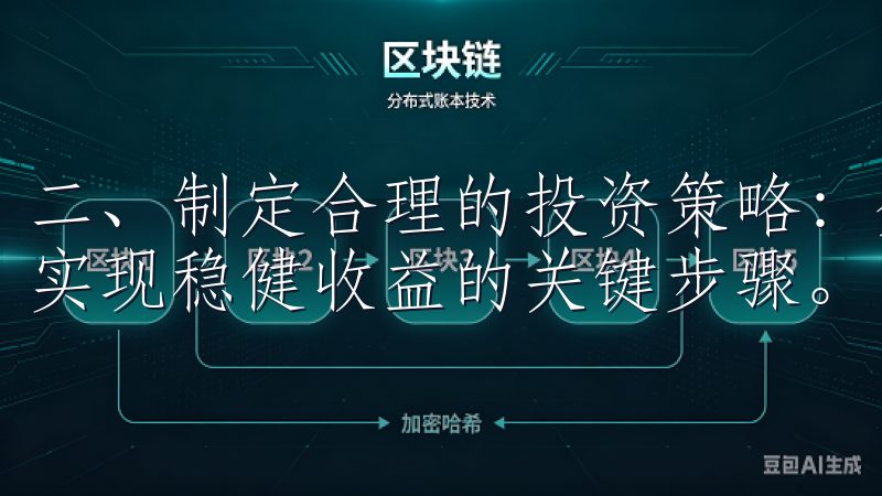 二、制定合理的投资策略：分散风险的关键 投资策略的制定是实现稳健收益的关键步骤。