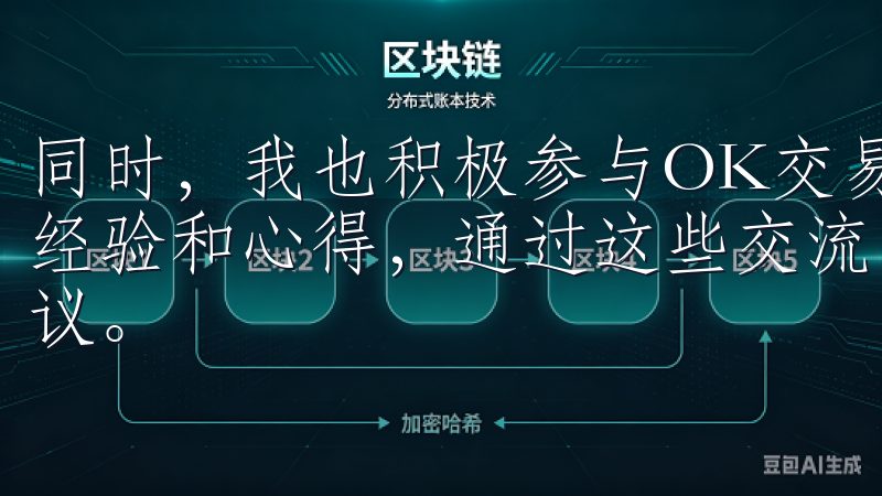 同时，我也积极参与OK交易所的社区活动，与其他投资者交流经验和心得，通过这些交流，我能够获得更多有价值的信息和建议。
