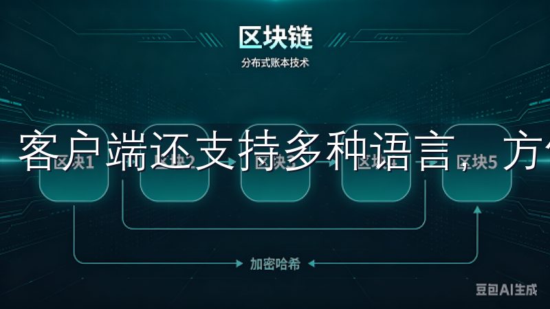 客户端还支持多种语言，方便全球用户使用。
