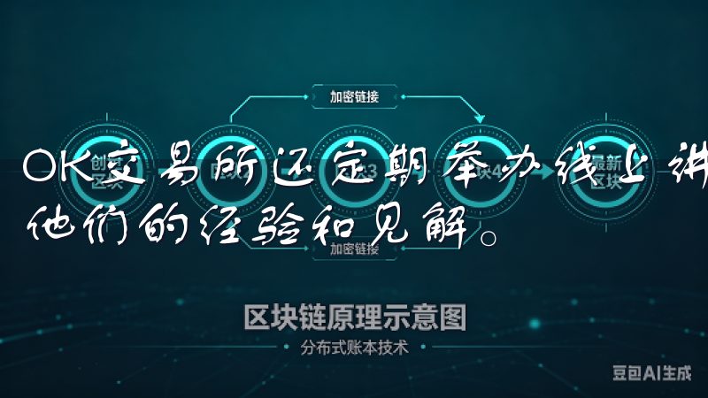 OK交易所还定期举办线上讲座和培训课程，邀请行业专家分享他们的经验和见解。