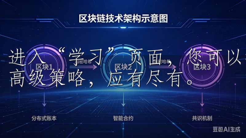 进入“学习”页面，您可以找到各种教程和指南，从基础知识到高级策略，应有尽有。