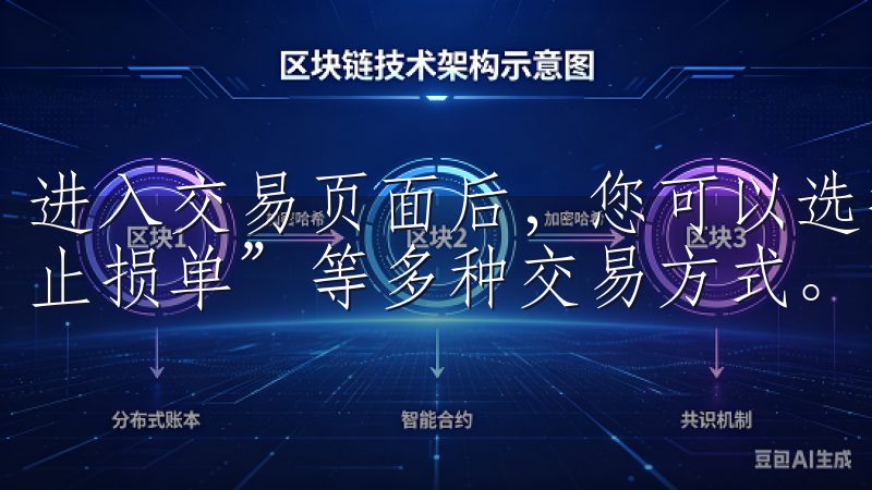进入交易页面后，您可以选择“限价单”、“市价单”和“止盈止损单”等多种交易方式。