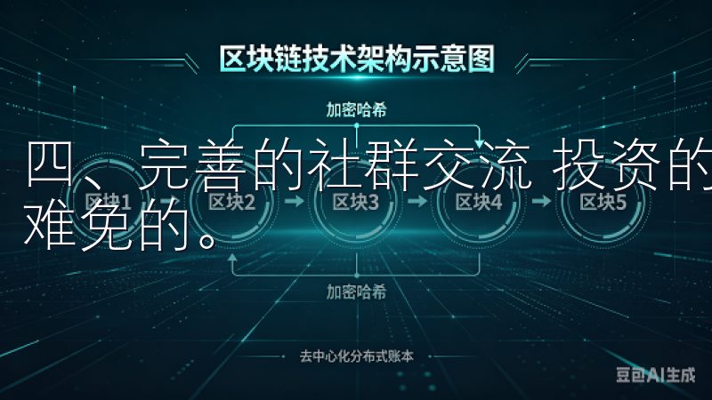 四、完善的社群交流 投资的过程中，了解市场动态和交流是所难免的。