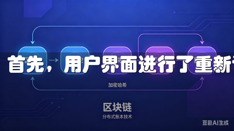 首先，用户界面进行了重新设计，变得更加人性化和易于操作。