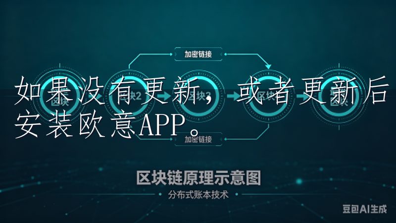 如果没有更新，或者更新后问题依然存在，可以考虑卸载并重新安装欧意APP。