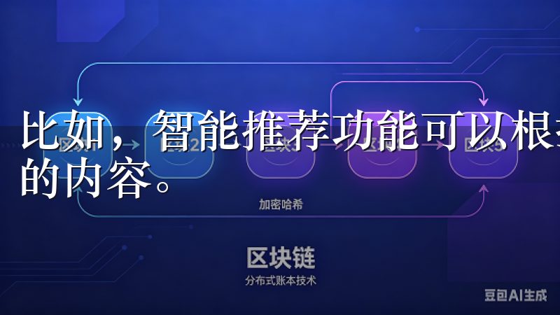 比如，智能推荐功能可以根据你的使用习惯，推荐你可能感兴趣的内容。