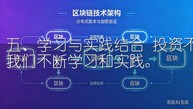 五、学习与实践结合 投资不仅仅依赖于一个好的平台，更需要我们不断学习和实践。