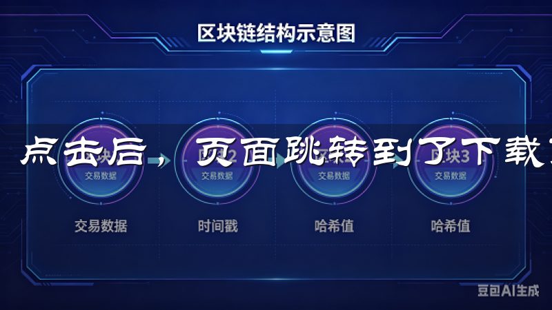 点击后，页面跳转到了下载页面。