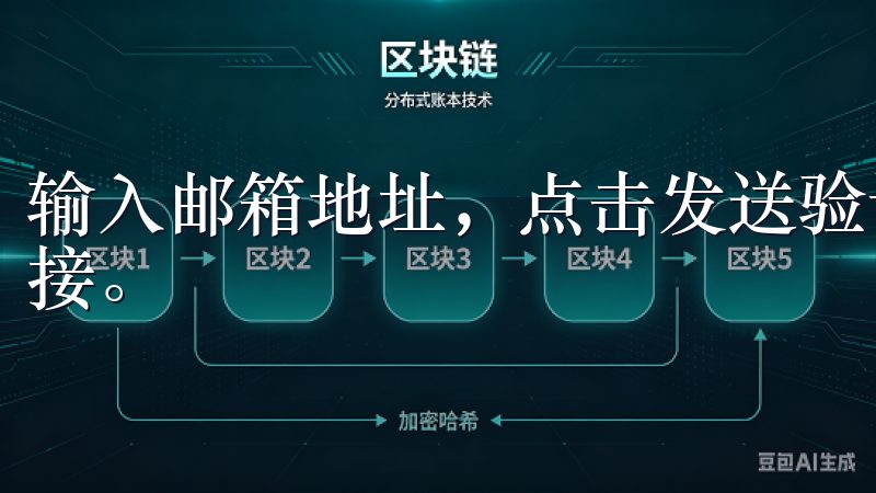 输入邮箱地址，点击发送验证邮件，打开邮箱查收并点击验证链接。