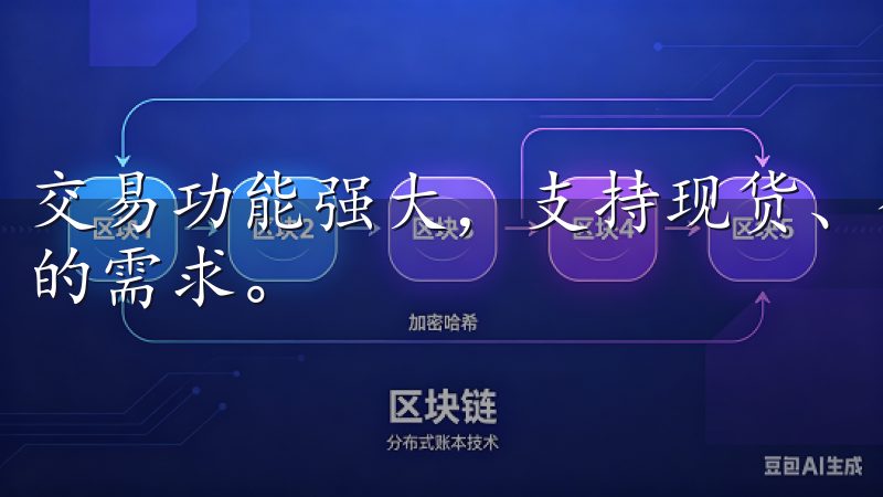 交易功能强大，支持现货、合约等多种交易方式，满足不同用户的需求。