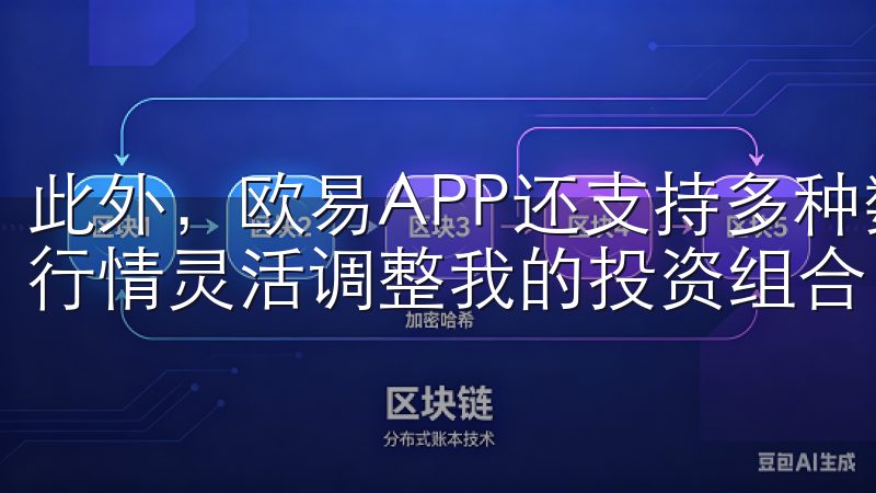 此外，欧易APP还支持多种数字货币的交易，我可以根据市场行情灵活调整我的投资组合。