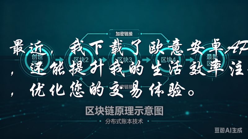 最近，我下载了欧意安卓APP，发现它不仅能帮助我管理家居，还能提升我的生活效率注册过程安全可靠，支持多种支付方式，优化您的交易体验。