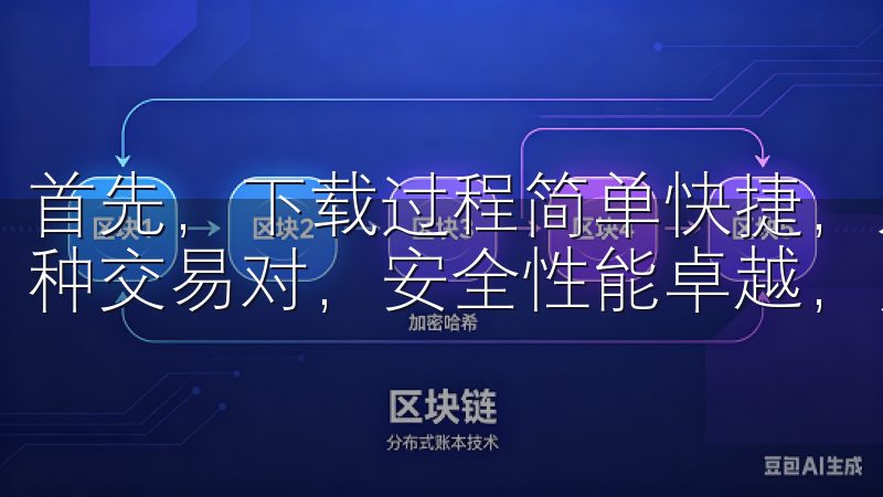 首先,下载过程简单快捷,只需几分钟就能完成安装平台提供多种交易对,安全性能卓越,用户体验优良。