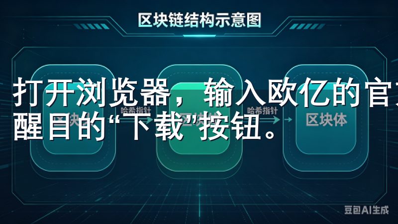 打开浏览器，输入欧亿的官方网址，进入首页后，你会看到一个醒目的“下载”按钮。