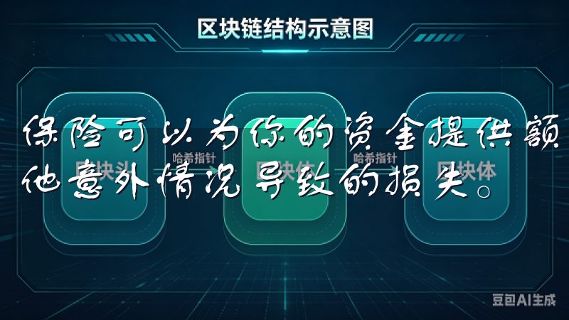 保险可以为你的资金提供额外的安全保障，减少因黑客攻击或其他意外情况导致的损失。