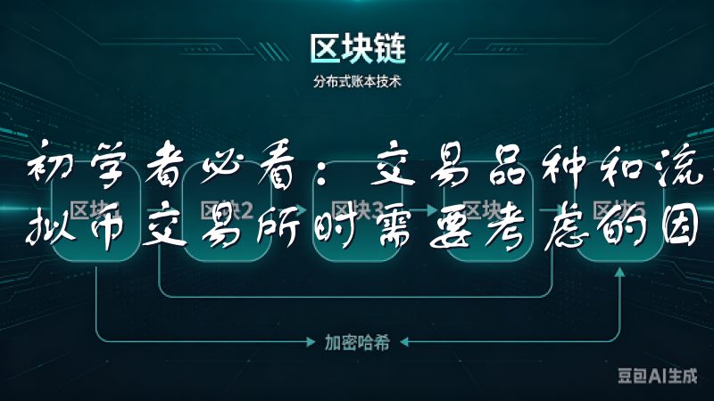 初学者必看：交易品种和流动性 交易品种和流动性也是选择虚拟币交易所时需要考虑的因素。