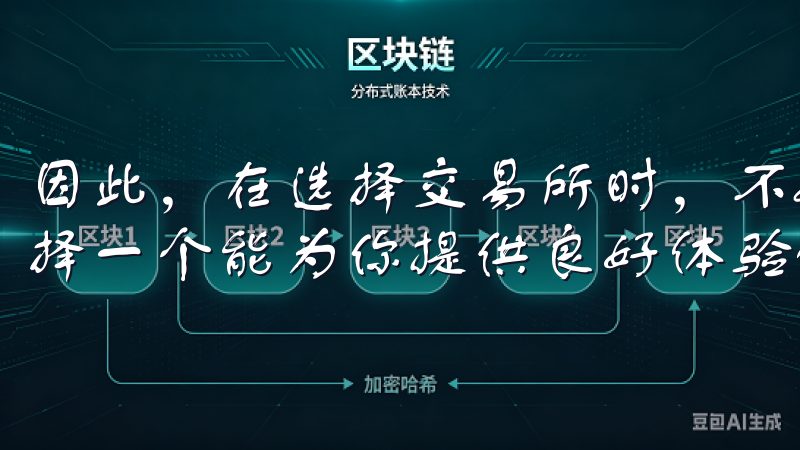 因此，在选择交易所时，不妨多关注其用户体验和客户服务，选择一个能为你提供良好体验的平台。