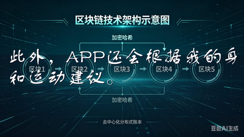 此外，APP还会根据我的身体状况和目标，为我量身定制饮食和运动建议。