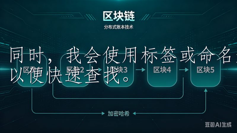 同时，我会使用标签或命名规则来标记每个链接的来源和用途，以便快速查找。