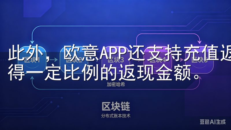 此外，欧意APP还支持充值返现，用户在完成充值后，可以获得一定比例的返现金额。