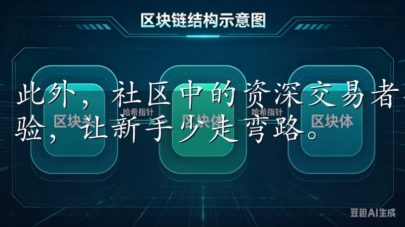 此外，社区中的资深交易者也偶尔分享自己的成功案例和失败经验，让新手少走弯路。