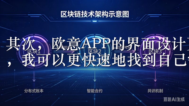 其次，欧意APP的界面设计更加简洁明了，功能模块更加清晰，我可以更快速地找到自己需要的功能，操作起来更加便捷。