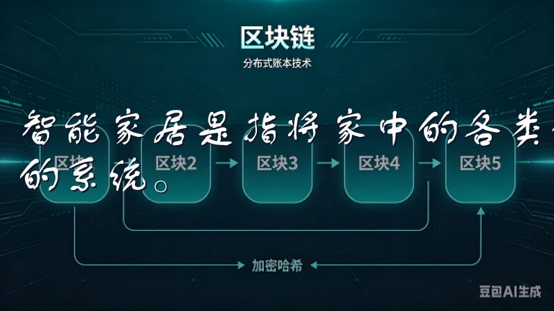 智能家居是指将家中的各类设备通过网络连接，实现智能化管理的系统。