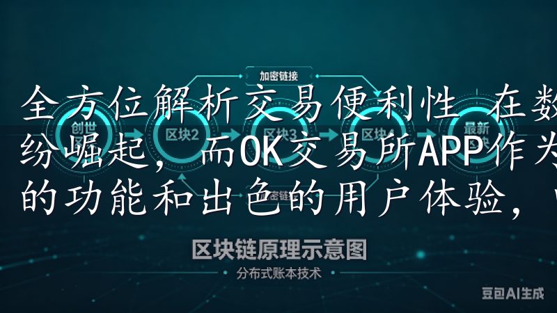 全方位解析交易便利性 在数字货币的浪潮中，各类交易平台纷纷崛起，而OK交易所APP作为其中的重要一员，凭借其强大的功能和出色的用户体验，吸引了大量用户的关注。