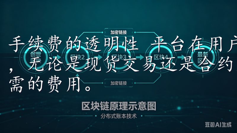 手续费的透明性 平台在用户界面上明示各类交易的手续费标准，无论是现货交易还是合约交易，都能让交易者清楚当次交易所需的费用。
