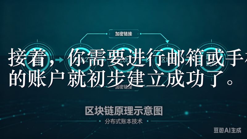 接着，你需要进行邮箱或手机验证码的验证，完成这一步后，你的账户就初步建立成功了。
