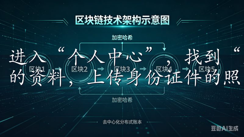 进入“个人中心”，找到“身份验证”选项，按照提示填写相应的资料，上传身份证件的照片以及个人生活照。