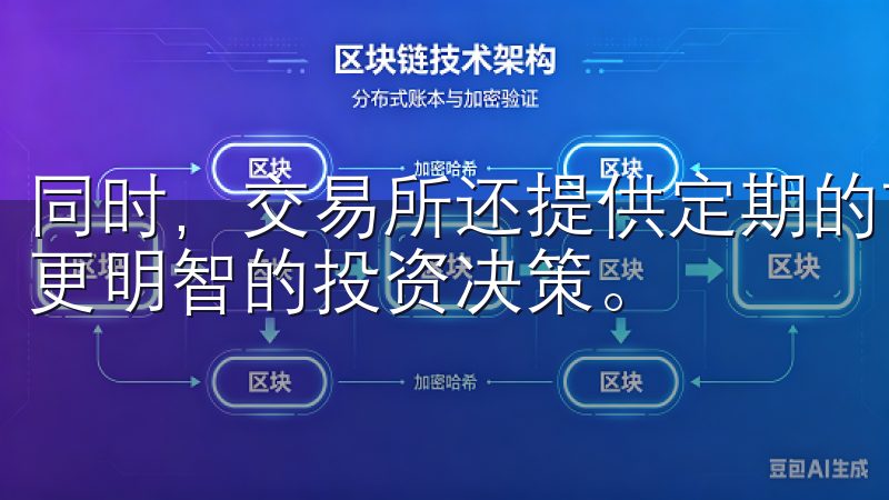 同时，交易所还提供定期的市场分析和研究报告，帮助用户做出更明智的投资决策。