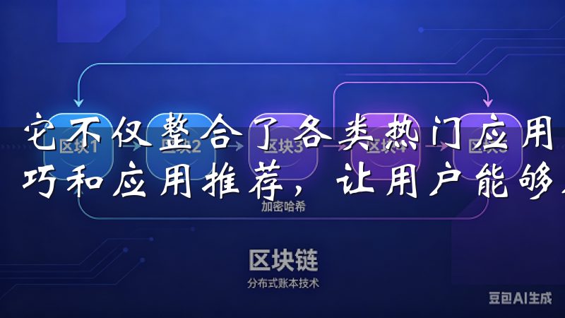 它不仅整合了各类热门应用的下载链接，还提供了丰富的使用技巧和应用推荐，让用户能够在一个平台上获得所需的一切。