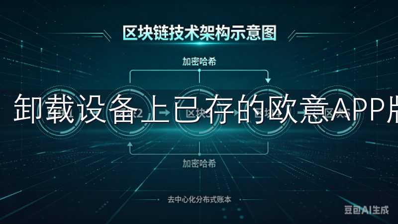 卸载设备上已存的欧意APP版本。