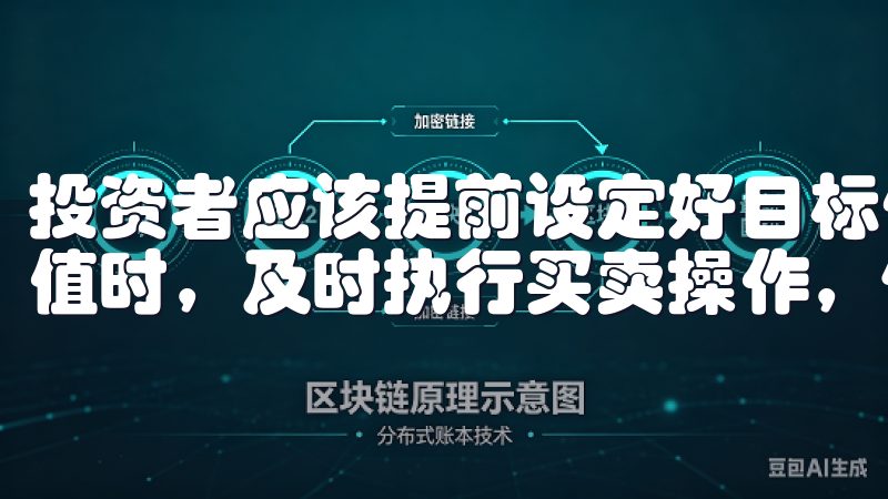 投资者应该提前设定好目标价格及止损点，当市场波动达到设定值时，及时执行买卖操作，保护投资收益。